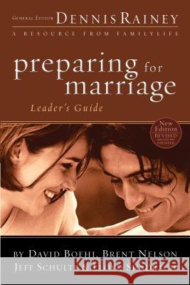 Preparing for Marriage Rainey, Dennis 9780764215490 Bethany House Publishers