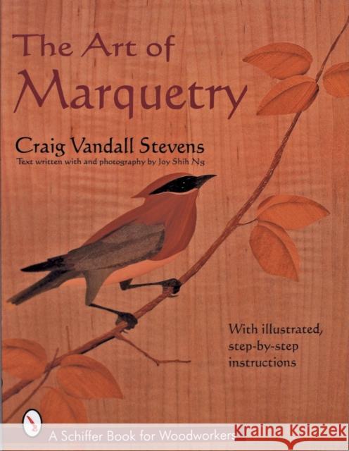 Art of Marquetry Craig Vandall Stevens 9780764302374 