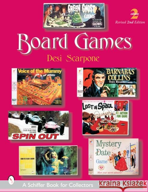 Board Games Desi Scarpone 9780764320323 Schiffer Publishing