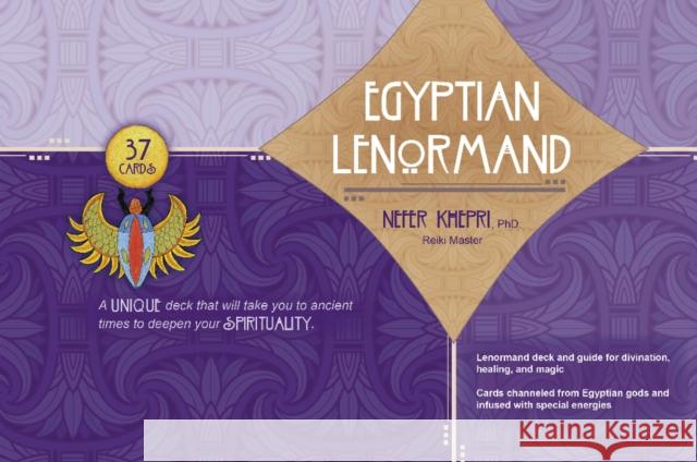 The Egyptian Lenormand Nefer Kherpri 9780764347764 Schiffer Publishing Ltd