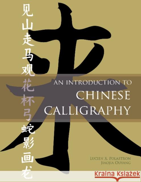 An Introduction to Chinese Calligraphy Lucien X. Polastron Jiaojia Ouyang 9780764352423 Schiffer Publishing