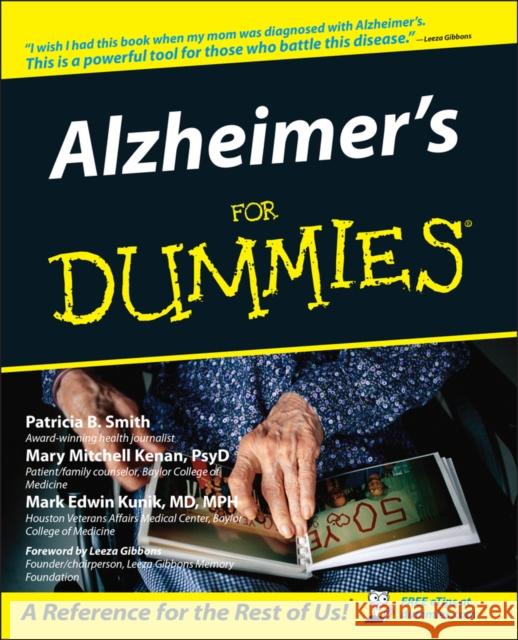 Alzheimer's for Dummies Smith, Patricia B. 9780764538995 0