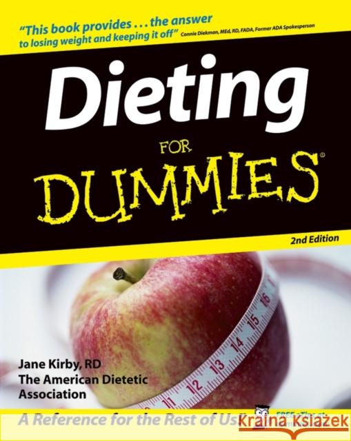 Dieting for Dummies Kirby, Jane 9780764541490 0