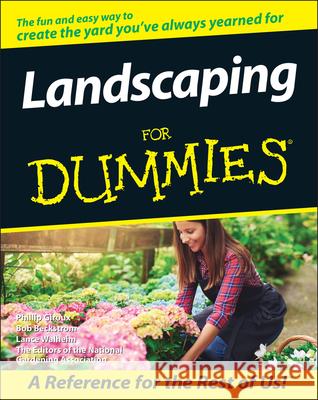 Landscaping For Dummies  Giroux 9780764551284 0
