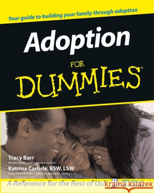 Adoption for Dummies Barr, Tracy L. 9780764554889