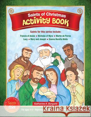 Saints of Christmas Activity Book Barbara Yoffie 9780764823657