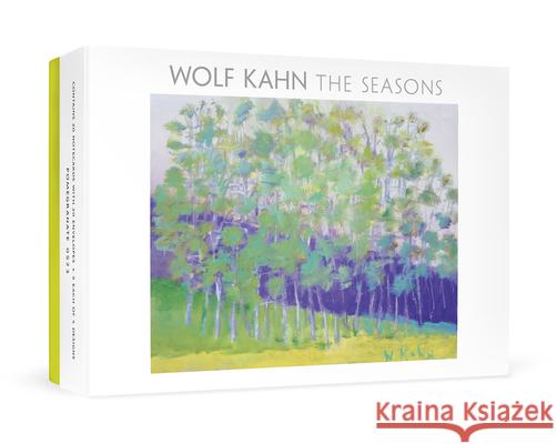 Wolf Kahn  the Seasons Boxed Notecards Wolf Kahn 9780764958625 Pomegranate Communications Inc,US