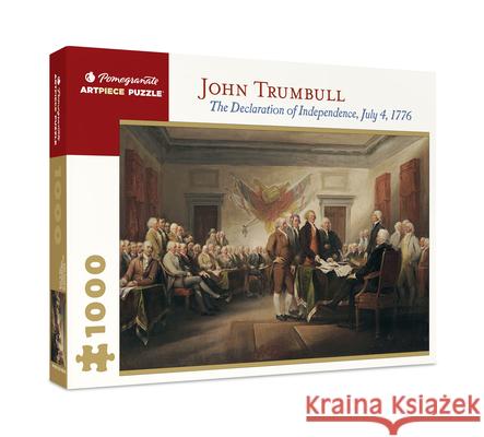 John Trumbull: The Declaration of Independence, July 4, 1776 1000 Piece Jigsaw Puzzle Trumbull, John 9780764958687