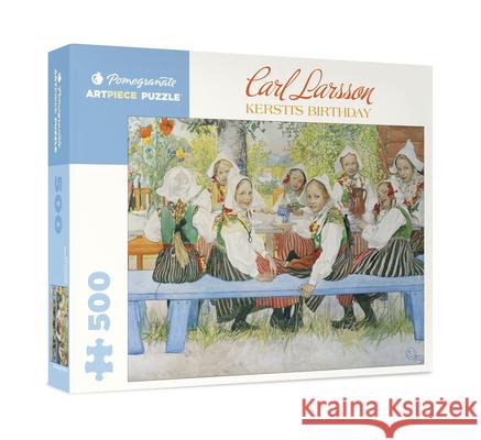 Carl Larsson: Kersti's Birthday 500-Piece Jigsaw Puzzle Pomegranate Communications 9780764969393 Pomegranate Communications