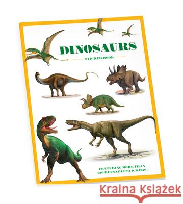 Dinosaurs Sticker Book Sergey Krasovskiy 9780764981340