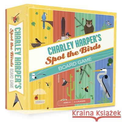 Charley Harper's Spot the Birds Board Game Charley Harper 9780764984266 Pomegranate Communications