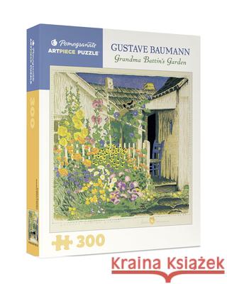 Baumann: Grandma Battin's Garden 300-Piece Jigsaw Puzzle Pomegranate Communications 9780764984594 Pomegranate Communications