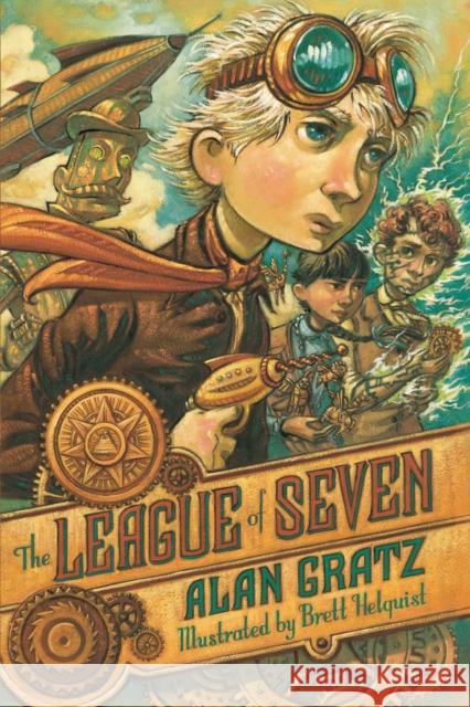 The League of Seven Alan Gratz Brett Helquist 9780765338259 Starscape Books