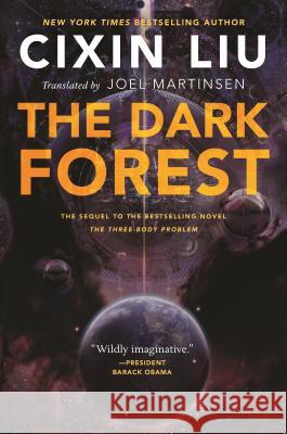 The Dark Forest Cixin Liu Joel Martinsen 9780765386694 Tor Books