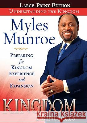 Kingdom Principles Myles Munroe 9780768427707