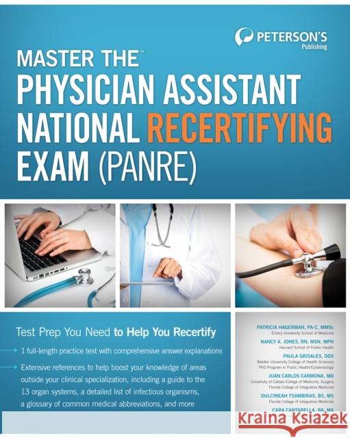 Master the Physician Assistant National Recertifying Exam (Panre) Peterson's 9780768936162