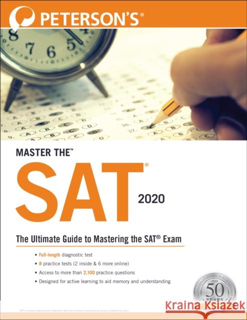 Master the SAT 2020 Peterson's 9780768944006