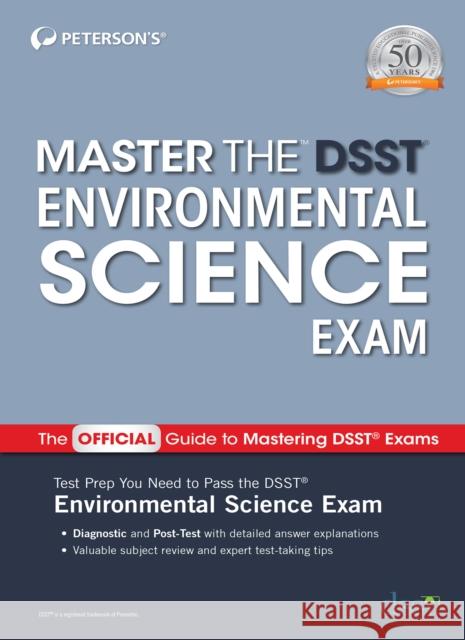 Master the Dsst Environmental Science Exam Peterson's 9780768944440