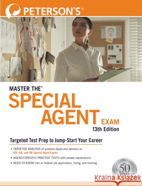 Master The(tm) Special Agent Exam Peterson's 9780768945744 Peterson's