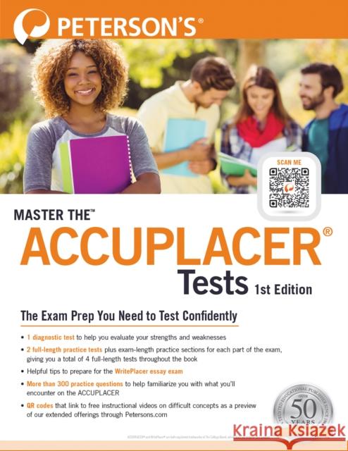 Master The(tm) Accuplacer(r) Tests  9780768945782 Peterson's