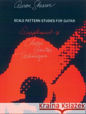 Scale Pattern Studies for Guitar Aaron Shearer 9780769212777 Alfred Publishing Company