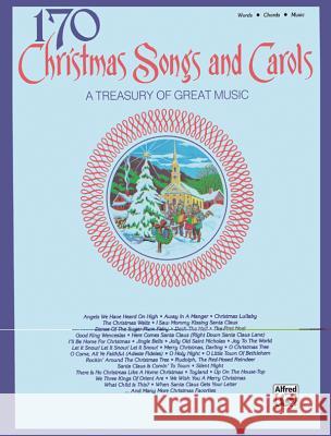 170 Christmas Songs and Carols Alfred Music 9780769264363 Warner Bros. Publications Inc.,U.S.