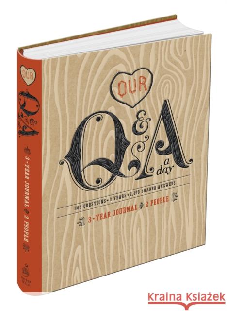 Our Q&A a Day: 3-Year Journal for 2 People Potter Gift 9780770436681 0