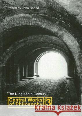 The Nineteenth Century John Shand 9780773530539 McGill-Queen's University Press