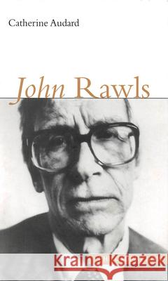 John Rawls, 10 Audard, Catherine 9780773532366 McGill-Queen's University Press