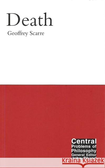 Death Geoffrey Scarre 9780773532403