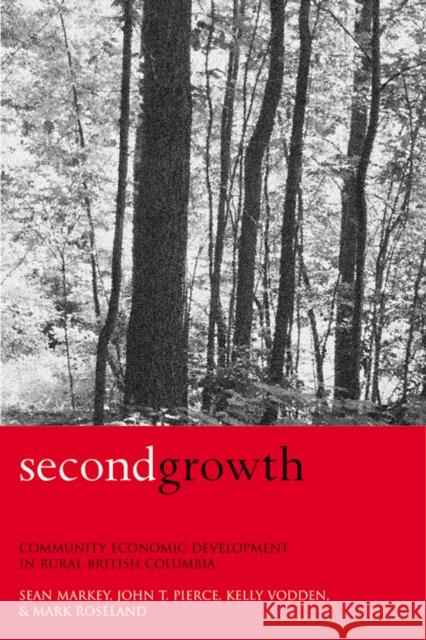 Second Growth: Community Economic Development in Rural British Columbia Markey, Sean 9780774810593 UBC Press
