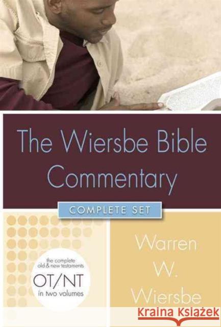 Wiersbe Bible Commentary 2 Vol Set Wiersbe, Warren W. 9780781445412 David C. Cook