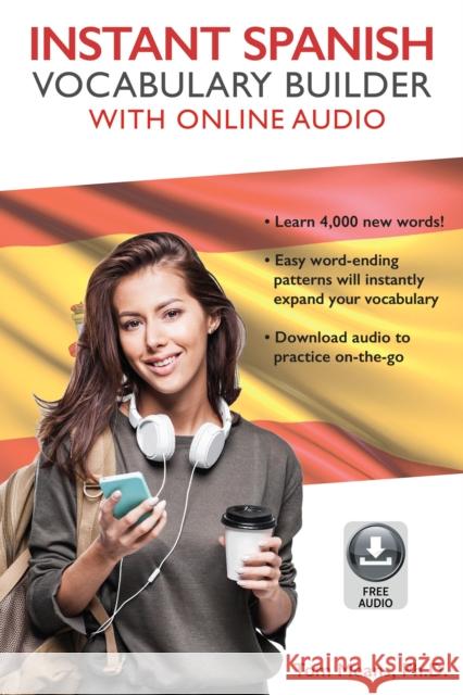 Instant Spanish Vocabulary Builder with Online Audio Means, Tom 9780781813747 Hippocrene Books