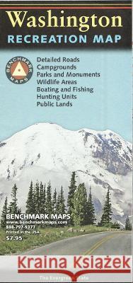 Washington Recreation Map Benchmark Maps 9780783499086 Benchmark Maps