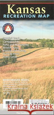 Kansas Recreation Map Benchmark Maps 9780783499147 National Geographic Maps