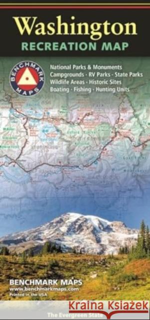 Washington Recreation Map Benchmark Maps 9780783499680