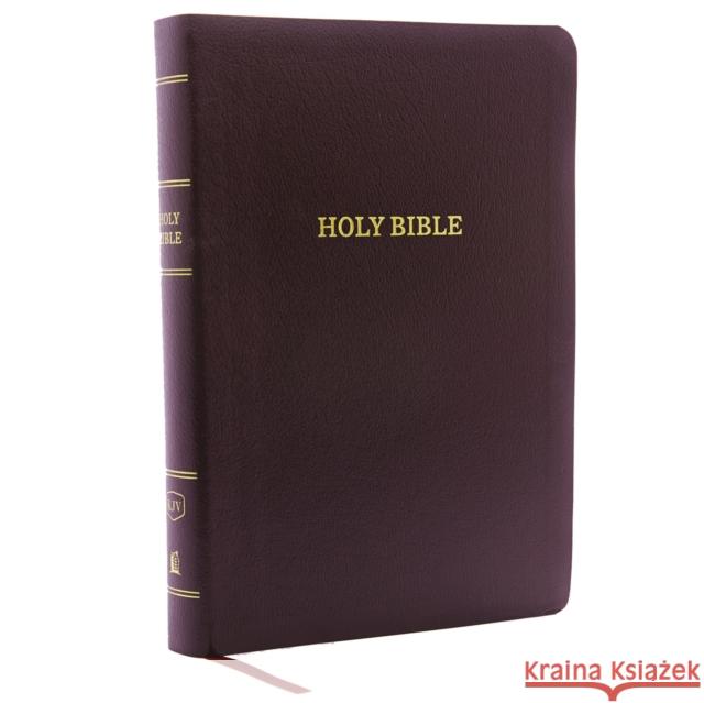 KJV, Reference Bible, Giant Print, Bonded Leather, Burgundy, Red Letter Edition Thomas Nelson 9780785215387 Thomas Nelson