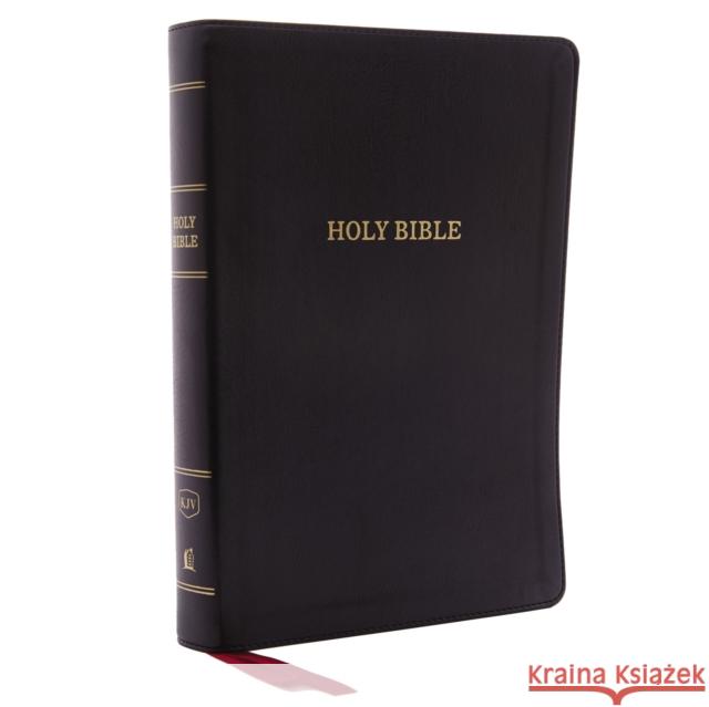 KJV, Deluxe Reference Bible, Giant Print, Imitation Leather, Black, Red Letter Edition Thomas Nelson 9780785215417 Thomas Nelson