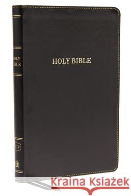 KJV, Thinline Bible, Standard Print, Imitation Leather, Black, Indexed, Red Letter Edition Thomas Nelson 9780785217039 Thomas Nelson