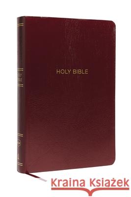 NKJV, Reference Bible, Super Giant Print, Leather-Look, Burgundy, Red Letter Edition, Comfort Print Thomas Nelson 9780785217466 Thomas Nelson