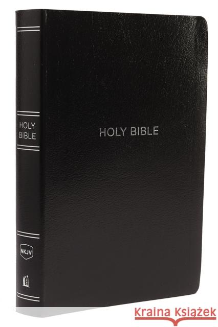 NKJV Holy Bible, Giant Print Center-Column Reference Bible, Black Leather-look, Thumb Indexed, 72,000+ Cross References, Red Letter, Comfort Print: New King James Version Thomas Nelson 9780785217701