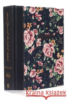 NKJV, Journal the Word Bible, Cloth Over Board, Gray Floral, Red Letter Edition, Comfort Print: Reflect, Journal, or Create Art Next to Your Favorite Thomas Nelson 9780785218425 Thomas Nelson