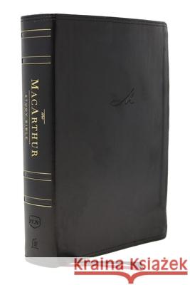 Nkjv, MacArthur Study Bible, 2nd Edition, Leathersoft, Black, Indexed, Comfort Print: Unleashing God's Truth One Verse at a Time John F. MacArthur 9780785223320 Thomas Nelson