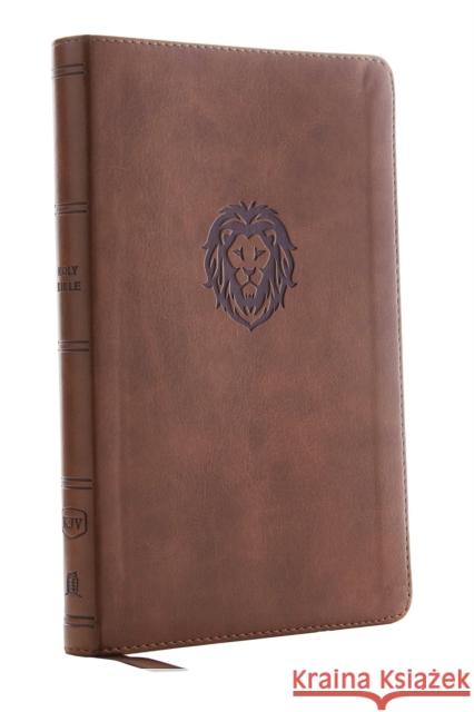Kjv, Thinline Bible Youth Edition, Leathersoft, Brown, Red Letter Edition, Comfort Print Thomas Nelson 9780785225690 Thomas Nelson