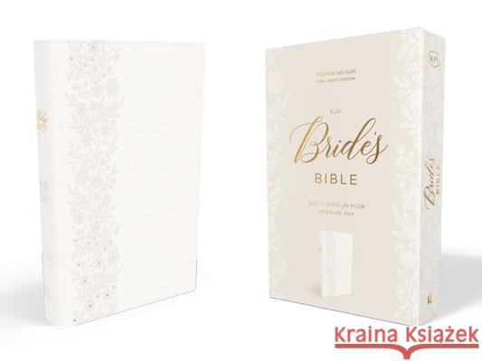 Kjv, Bride's Bible, Leathersoft, White, Red Letter Edition, Comfort Print Thomas Nelson 9780785225836 Thomas Nelson