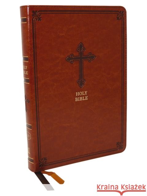 Kjv, Thinline Bible, Large Print, Leathersoft, Brown, Red Letter Edition, Comfort Print Thomas Nelson 9780785225935 Thomas Nelson