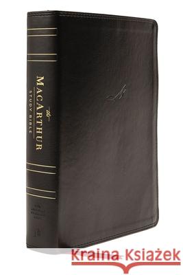 Nasb, MacArthur Study Bible, 2nd Edition, Leathersoft, Black, Thumb Indexed, Comfort Print: Unleashing God's Truth One Verse at a Time John F. MacArthur 9780785230342 Thomas Nelson