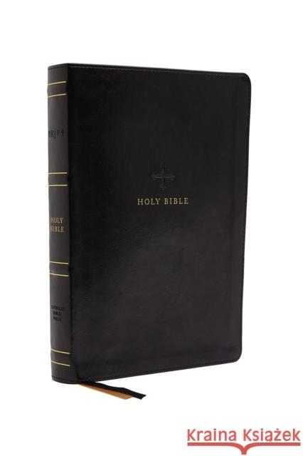 Nrsv, Catholic Bible, Standard Large Print, Leathersoft, Black, Comfort Print: Holy Bible  9780785230434 Catholic Bible Press