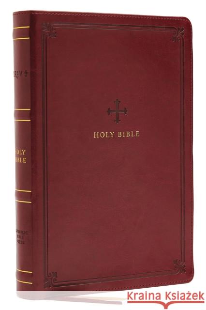 Nrsv, Catholic Bible, Standard Personal Size, Leathersoft, Red, Comfort Print: Holy Bible  9780785230533 Catholic Bible Press