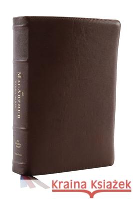 Nkjv, MacArthur Study Bible, 2nd Edition, Premium Goatskin Leather, Black, Premier Collection, Comfort Print: Unleashing God's Truth One Verse at a Ti John F. MacArthur Thomas Nelson 9780785230885